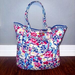 Vera Bradley Summer Cottage Tote Bag